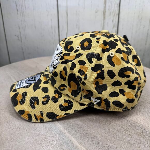 Boston College BC Eagles 47 Brand Cheetah Clean Up Adjustable Womens Hat Cap New - Picture 4 of 12